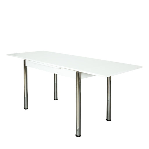 Set Masa Extensibila cu 4 Scaune  Artemis, Alb