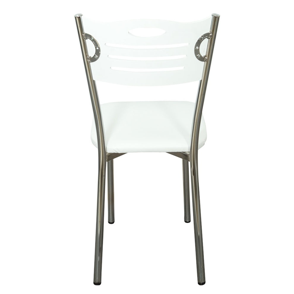 Set Masa Extensibila cu 4 Scaune  Artemis, Alb