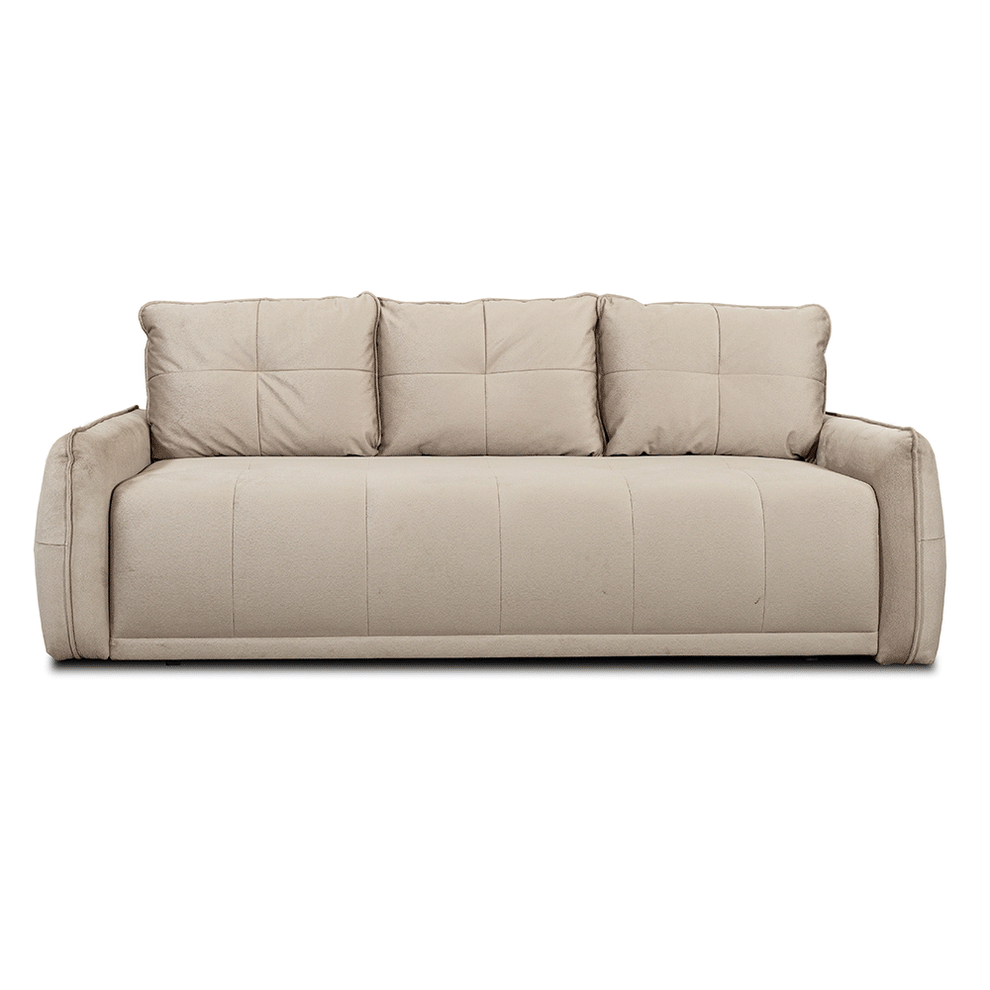 canapea-extensibila-joy-222-cm crem cu lada