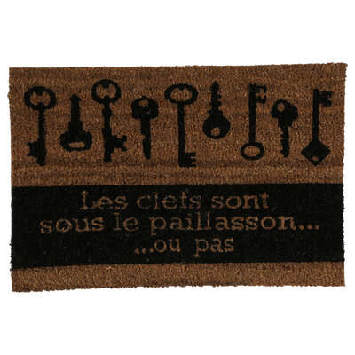 Covor De Intrare Keys, 40 x 60 Cm