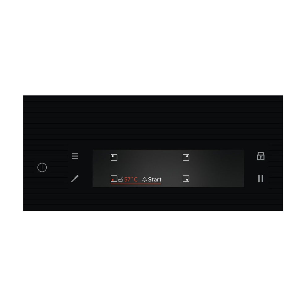 Plita Inductie Electrolux EIS8648, Sense Pro,4 Zone De Gatit, Gri Inchis, 80 Cm