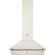 Hota Semineu Electrolux EFC226V, 420 Mc/h, Crem, 60 Cm