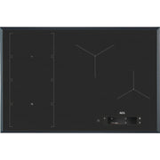 Plita Inductie AEG IAE84851FB, 4 Zone De Gatit, Hota Integrata, 630 mc/h, Gri Inchis, 80 Cm