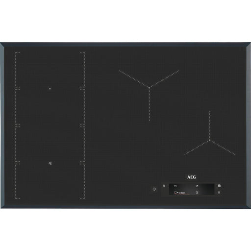 Plita Inductie AEG IAE84851FB, 4 Zone De Gatit, Hota Integrata, 630 mc/h, Gri Inchis, 80 Cm