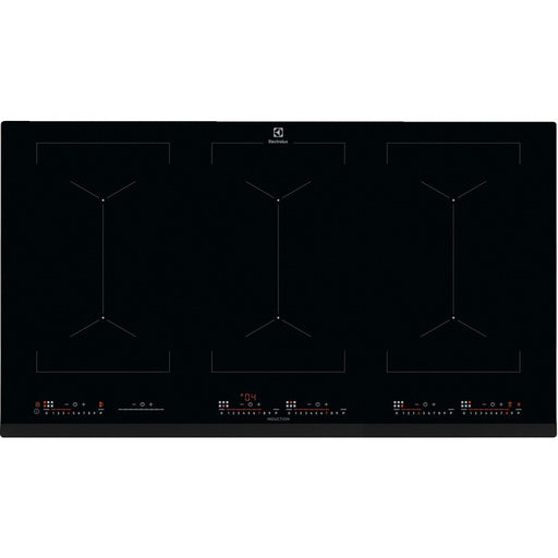 Plita Inductie Electrolux EIV9467, Booster 6 Zone, Negru, 91 Cm