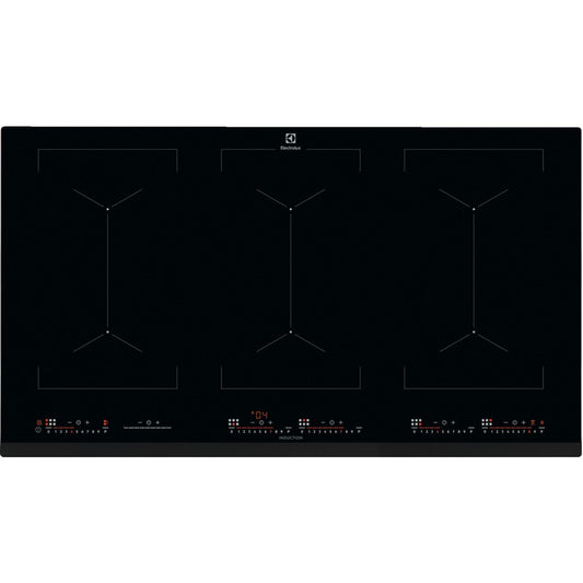 Plita Inductie Electrolux EIV9467, Booster 6 Zone, Negru, 91 Cm