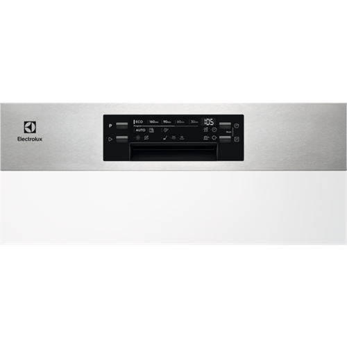 Masina De Spalat Vase Incorporabila Electrolux EEM48300IX, MaxiFlex, 14 Seturi, Inverter, D, Inox, 81.8 x 59.6 x 57.5 Cm