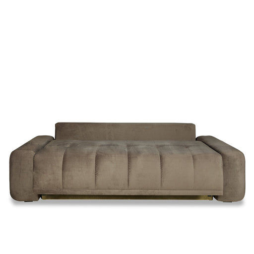 Canapea Extensibila Cu Lada Depozitare Dreamer Fancy, Maro, 260 x 110 x 100 Cm