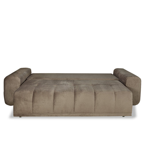 Canapea Extensibila Cu Lada Depozitare Dreamer Fancy, Maro, 260 x 110 x 100 Cm