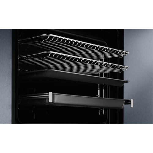 Cuptor Electric Multifunctional Cu Abur Electrolux EOB9S31WX, WiFi, SteamBoost, 800 Pro, A++, 70 Litri, Inox Si Negru