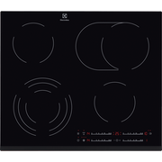 Plita Vitroceramica Electrolux EHF6547FXK, 4 Zone De Gatit, Negru, 60 Cm