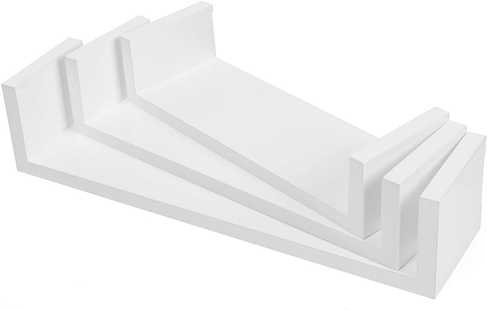 Polita White, Alb, 40 x 9 x 10 Cm