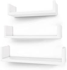 Polita White, Alb, 40 x 9 x 10 Cm