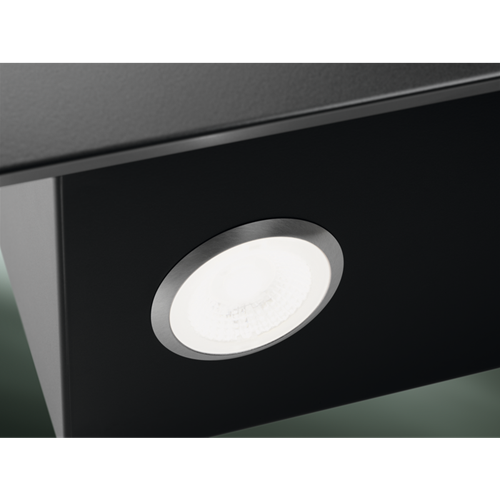Hota De Perete Electrolux LFV619K, Sense, 575 Mc/h, Negru, 90 Cm