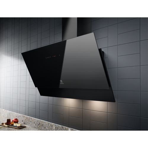 Hota De Perete Electrolux LFV619K, Sense, 575 Mc/h, Negru, 90 Cm