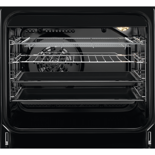 Aragaz electric AEG CCB56481BM, SteamBake AirFry, A, Inox Antiamprenta, 50 Cm