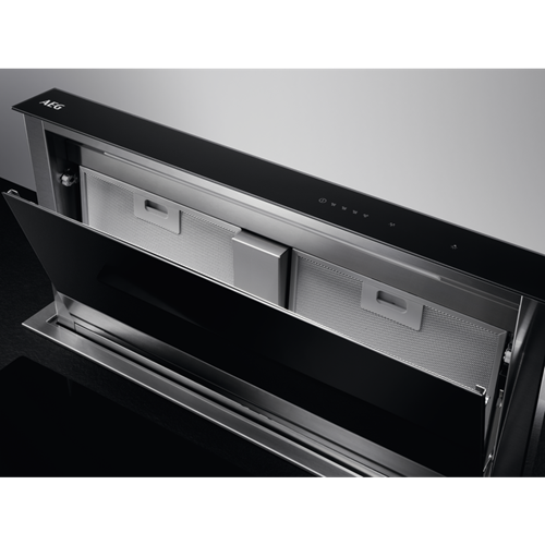 Hota Incorporabila De Blat AEG DDE5960B, 700 mc/h, Negru, 90 Cm