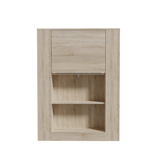 Etajera Multifunctional Sonoma, 88.2 x 120.8 x 18.6 (62.2) Cm