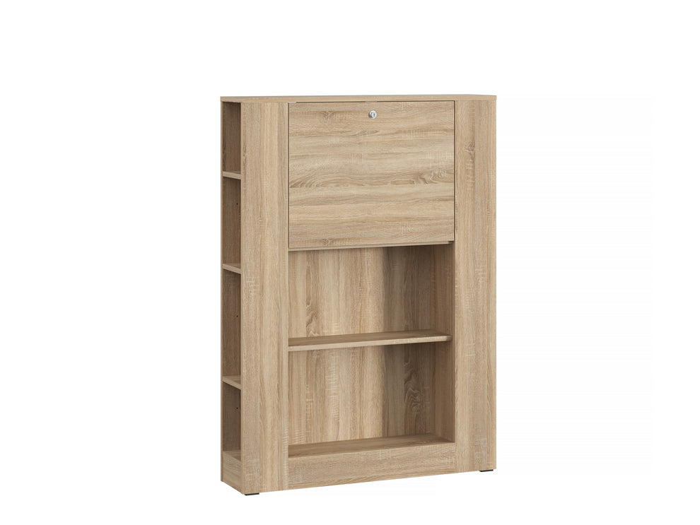 Etajera Multifunctional Sonoma, 88.2 x 120.8 x 18.6 (62.2) Cm
