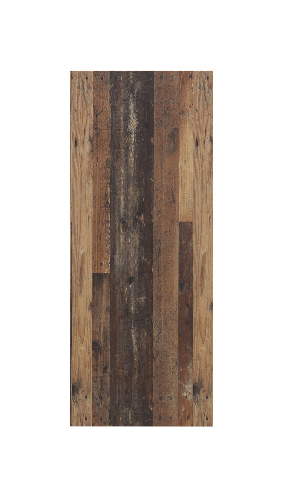 Masa Bar Clif, Lemn Vintage Si Beton Optic Gri Inchis, 151.5 x 118.3 x 47.3 Cm