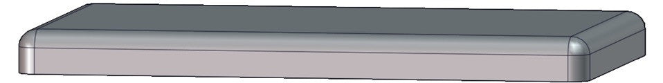 Bancheta Garderoba High Rock, Negru, 61.1 x 5 x 37.4 Cm