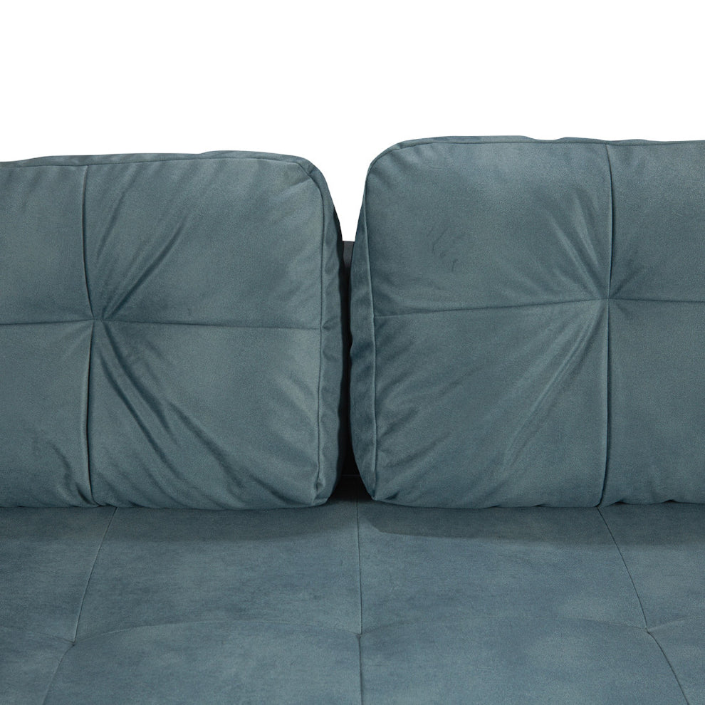 Canapea Extensibila Cu Lada Depozitare Dreamer, Albastru, 260 x 110 x 100 Cm