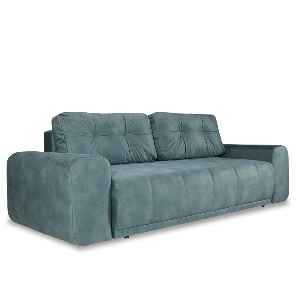 Canapea Extensibila Cu Lada Depozitare Dreamer, Albastru, 260 x 110 x 100 Cm
