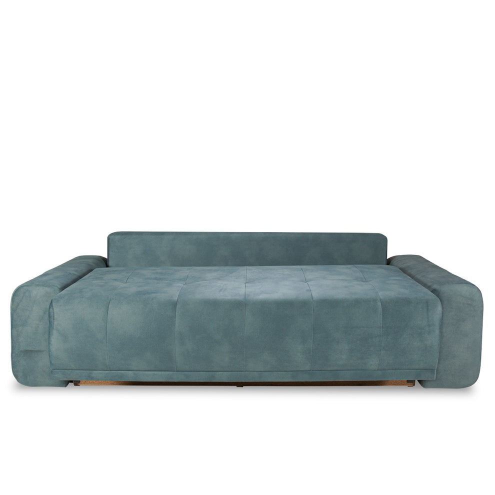 Canapea Extensibila Cu Lada Depozitare Dreamer, Albastru, 260 x 110 x 100 Cm