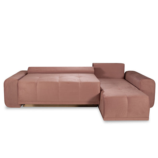 Coltar Extensibil Cu Lada Dreamer, Interschimbabil Stanga/Dreapta, Roz, 290 x 162 x 100 Cm