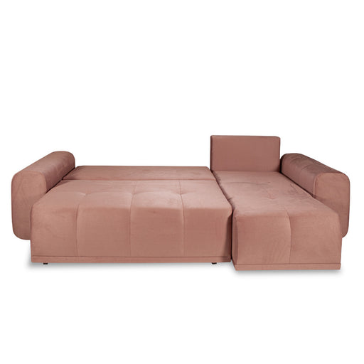 Coltar Extensibil Cu Lada Dreamer, Interschimbabil Stanga/Dreapta, Roz, 290 x 162 x 100 Cm