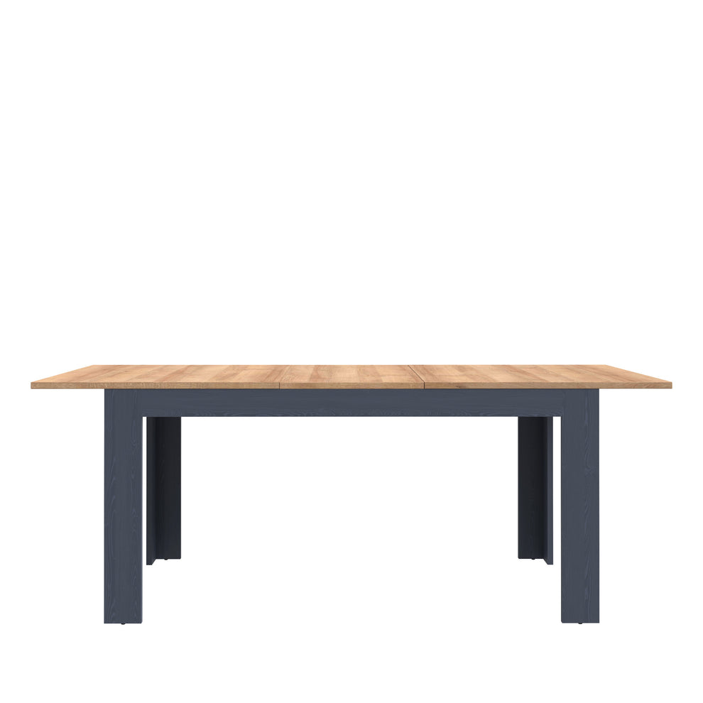 Masa Extensibila Boho, Stejar Riviera Si Stejar Bleumarin, 160/206.6 x 78.2 x 90.2 Cm