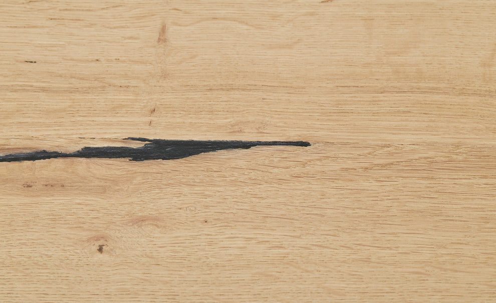 Masa Reno Extensibila, Smoked Oak, Furnir Din Lemn Masiv, 160/210 Cm