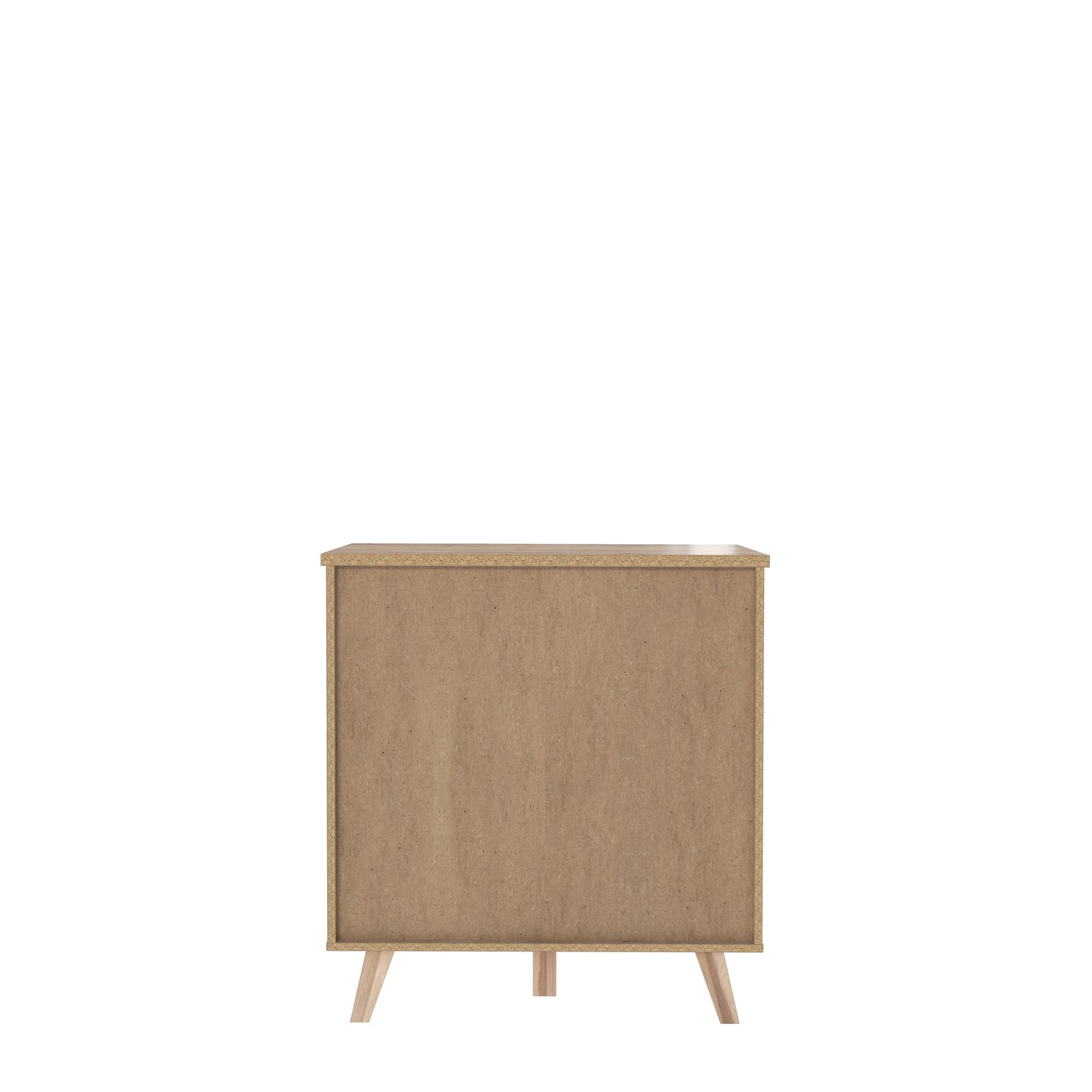 Comoda Vankka, Stejar Pardosit Si Alb, 80 x 86.3 x 42 Cm