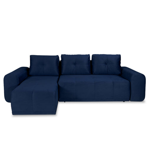 Coltar Extensibil Cu Lada Dreamer, Interschimbabil Stanga/Dreapta, Albastru Inchis, 290 x 162 x 100 Cm