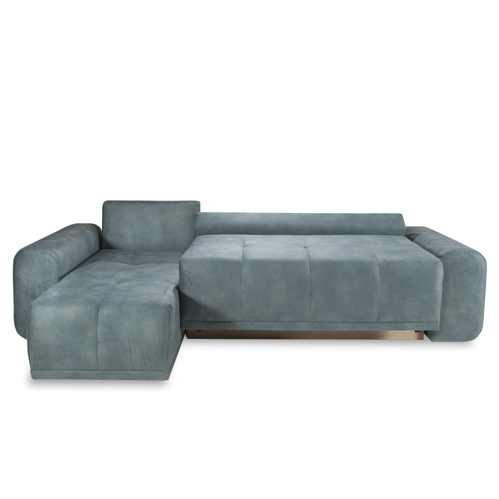 Coltar Extensibil Cu Lada Dreamer, Interschimbabil Stanga/Dreapta, Albastru, 290 x 162 x 100 Cm