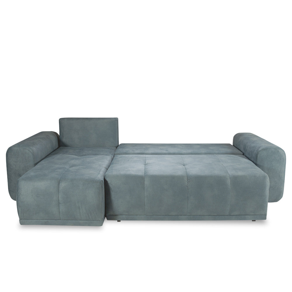 Coltar Extensibil Cu Lada Dreamer, Interschimbabil Stanga/Dreapta, Albastru, 290 x 162 x 100 Cm