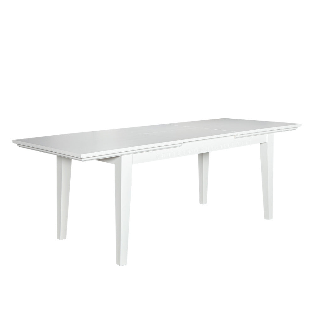 Masa Extensibila Saint Tropez, Vopsit Alb, 160/215 x 90 x 77.5 Cm