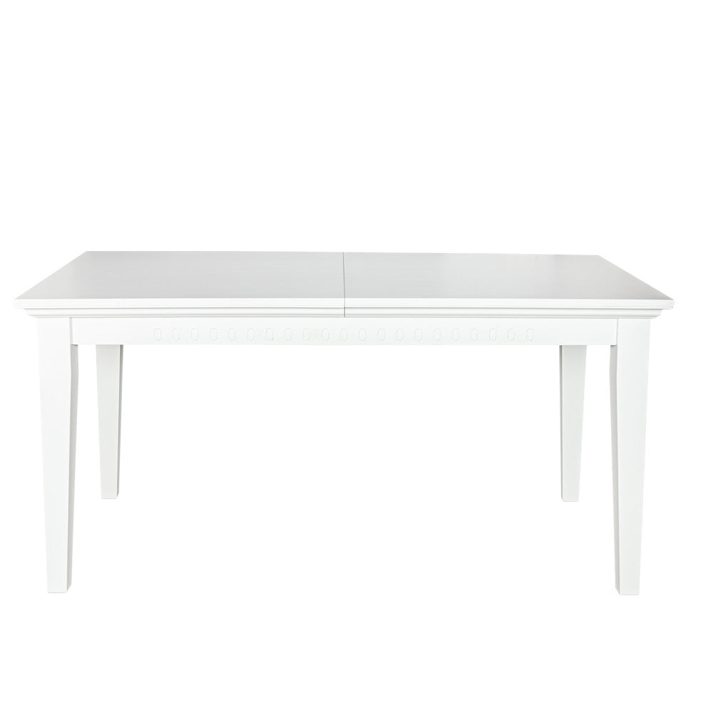 Masa Extensibila Saint Tropez, Vopsit Alb, 160/215 x 90 x 77.5 Cm