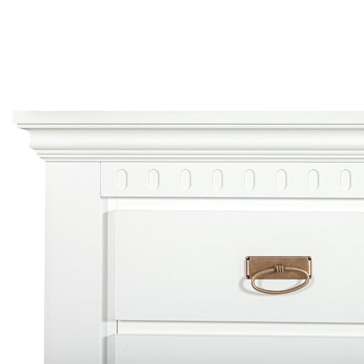 Bufet Saint Tropez, 3 Usi si 3 Sertare, Vopsit Alb, 173.8 Cm