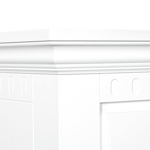 Bufet Saint Tropez, 3 Usi si 3 Sertare, Vopsit Alb, 173.8 Cm