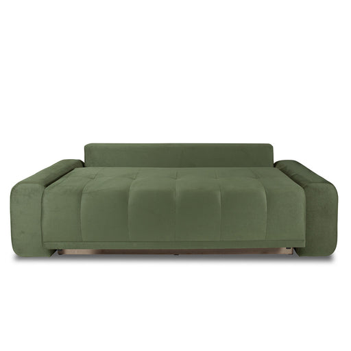 Canapea Extensibila Cu Lada Depozitare Dreamer, Verde, 260 x 110 x 100 Cm