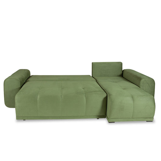 Coltar Extensibil Cu Lada Dreamer, Interschimbabil Stanga/Dreapta, Verde, 290 x 162 x 100 Cm