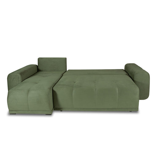 Coltar Extensibil Cu Lada Dreamer, Interschimbabil Stanga/Dreapta, Verde, 290 x 162 x 100 Cm