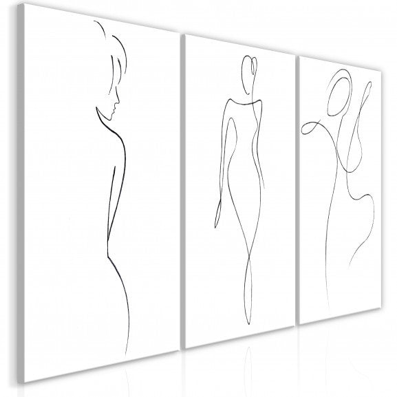 Tablou Silhouettes (Collection), 60 X 30Cm-Resigilat