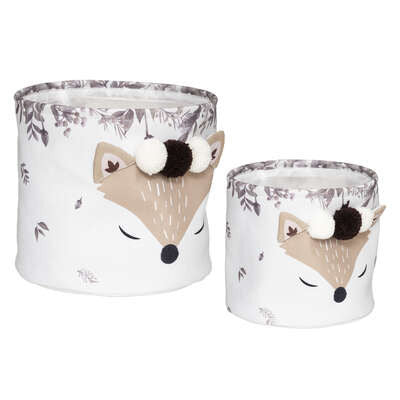 Set 2 Cosuri De Depozitare Fox, 20 x 36 Cm