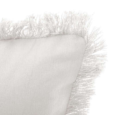 Perna Fringe, Ivory, 30 X 30 Cm