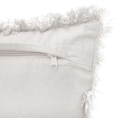 Perna Fringe, Ivory, 30 X 30 Cm