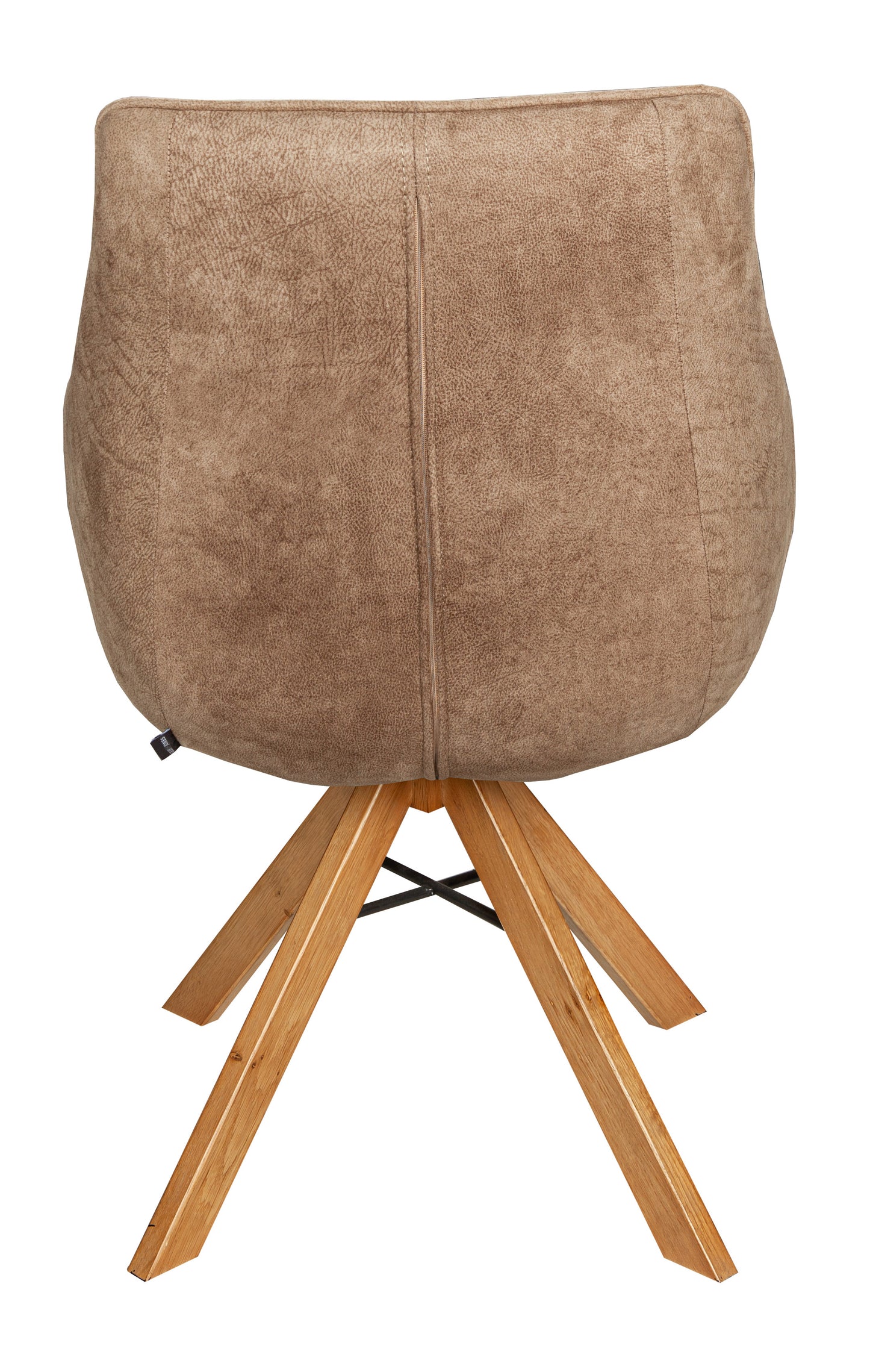 Scaun Cloud Rotativ Stejar, Smoke Oak, Maro, 59 Cm