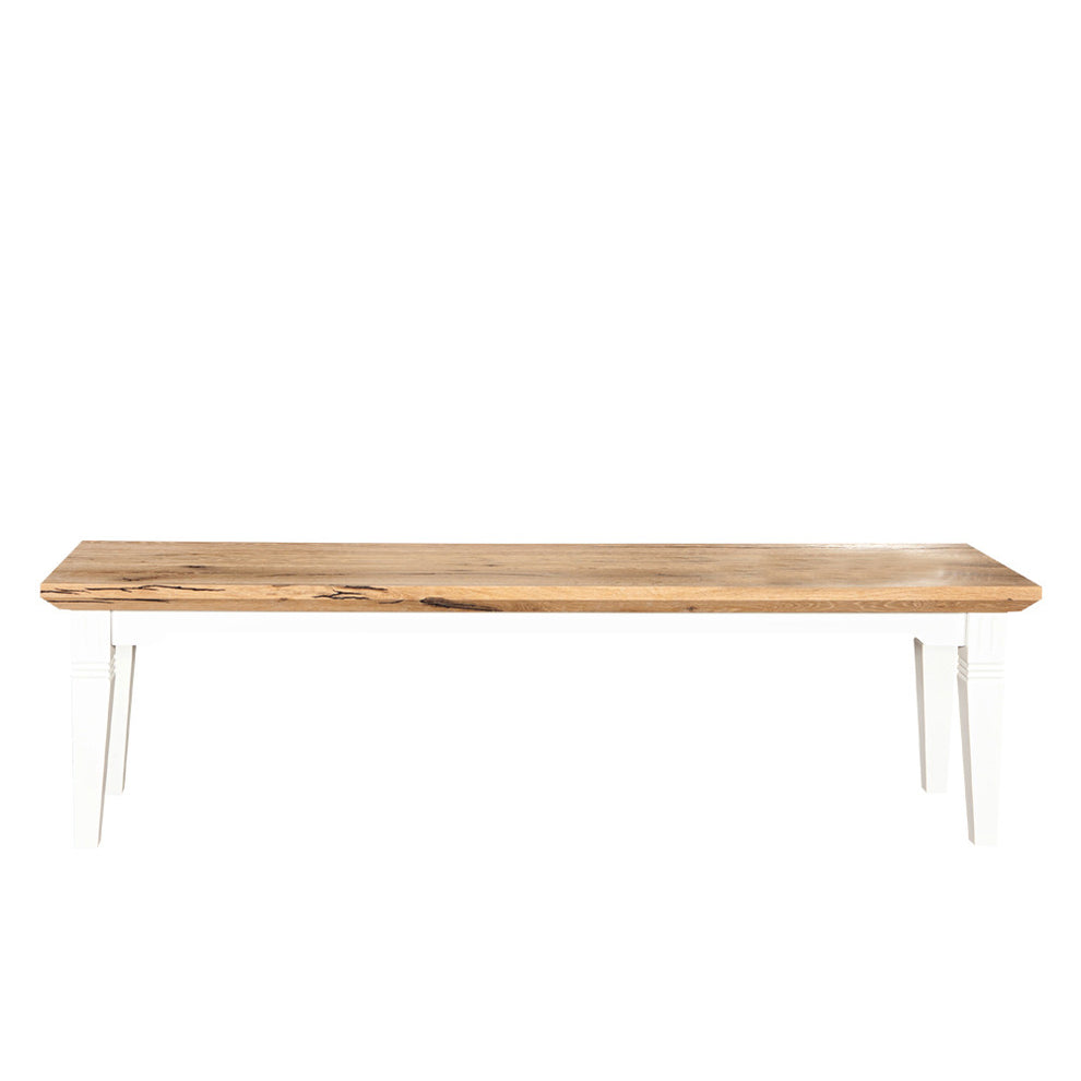 Banca Tivoli Alb Si Natur, 160 Cm
