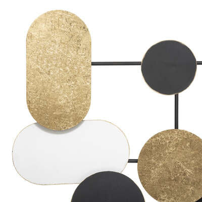 Decoratiune Perete Metal Tao, 115 X 51,5 Cm